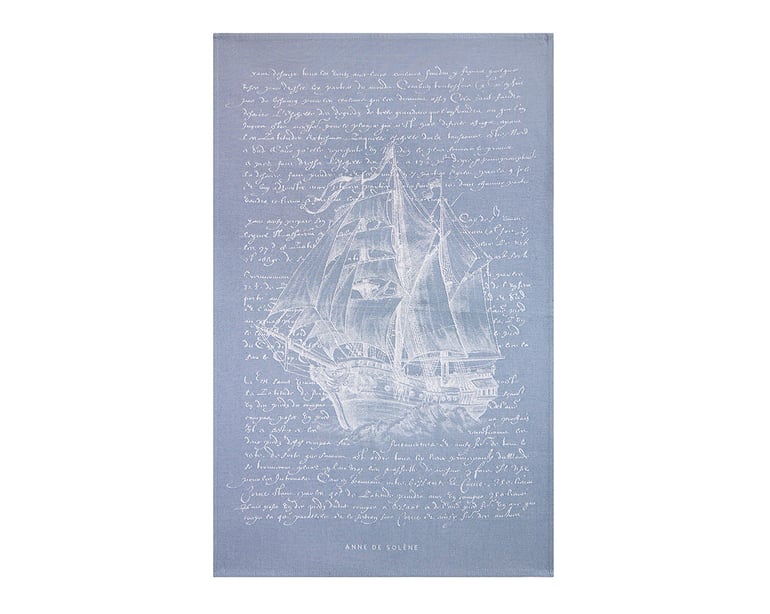 Anne De Solène LOT DE 3 TORCHONS L'aventurier