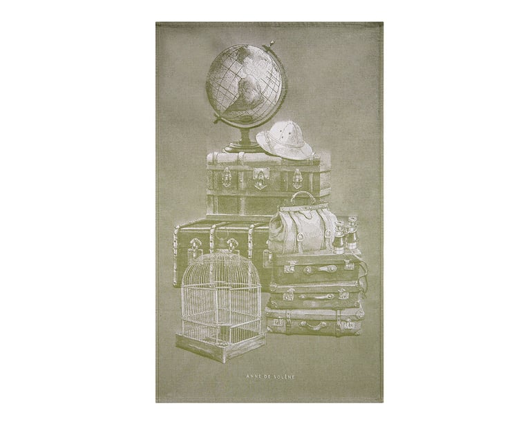 Anne De Solène LOT DE 3 TORCHONS L'aventurier