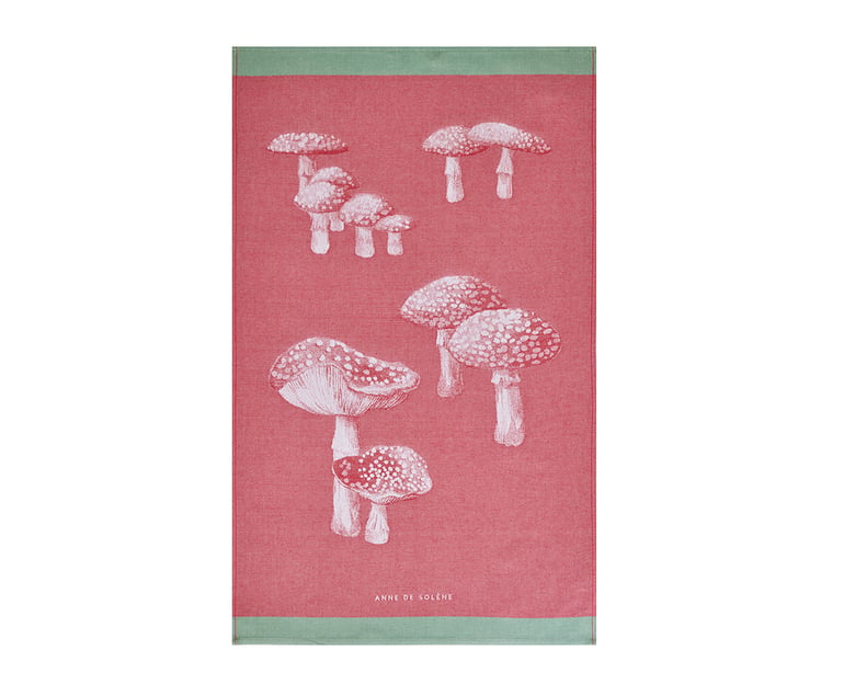 Anne De Solène LOT DE 3 TORCHONS Nature Enchantée