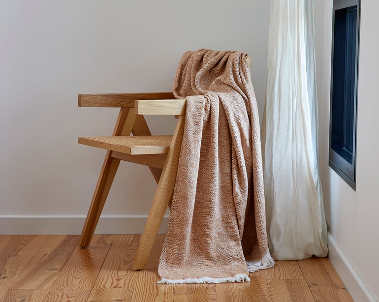 anne de solène PLAID Angelique · Miel