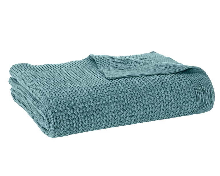anne de solène PLAID Bohème · Vert