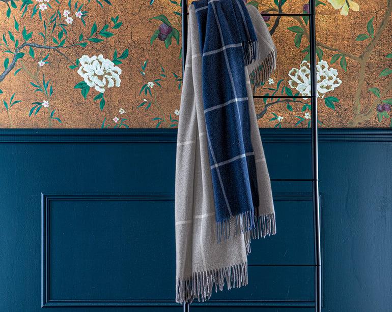 Anne De Solène PLAID Club · Gris