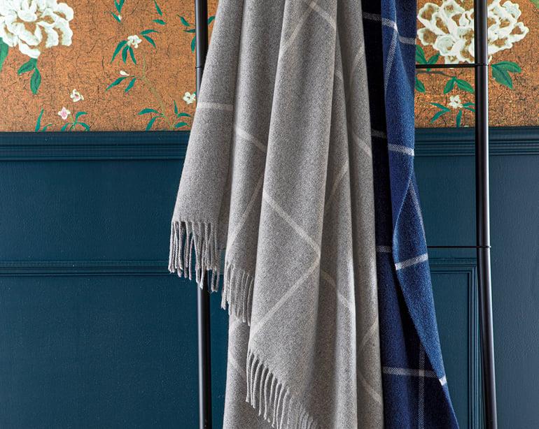 Anne De Solène PLAID Club · Gris