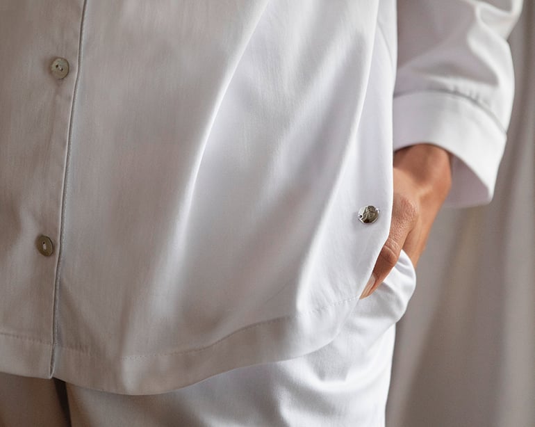 Anne De Solène PYJAMA Jenna · Blanc