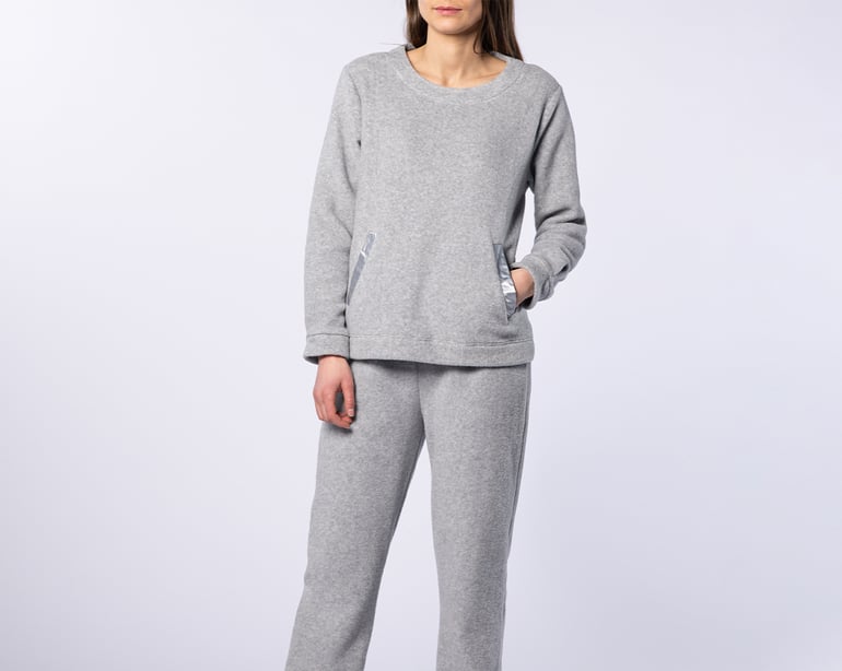 anne de solène PYJAMA Micro · gris chiné