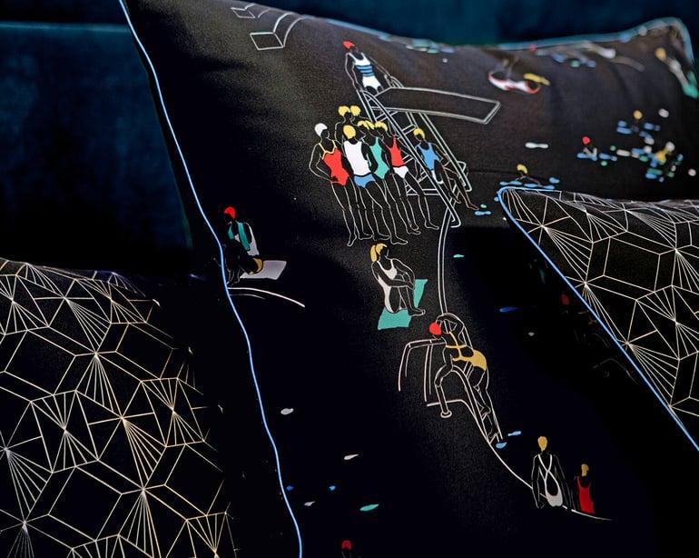 Anne De Solène TAIE D'OREILLER Piscine