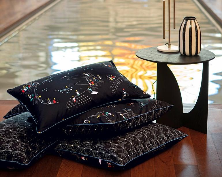 Anne De Solène TAIE D'OREILLER Piscine