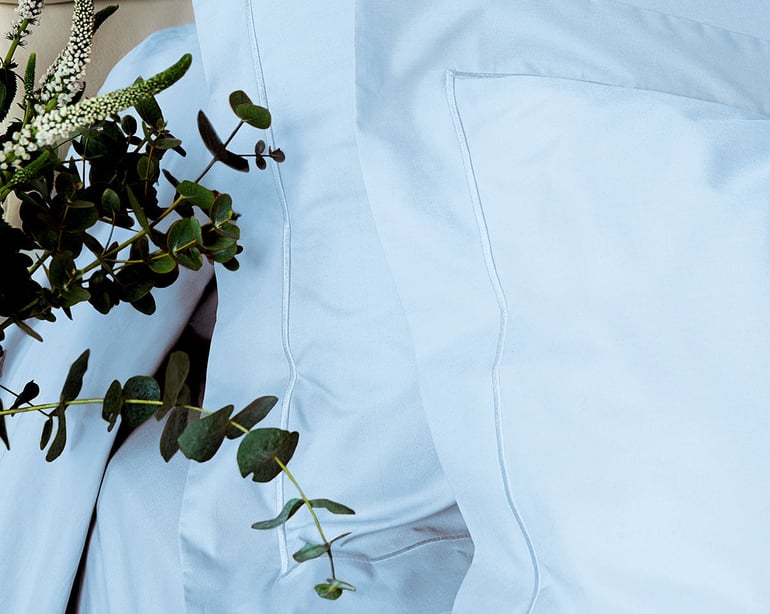 Anne De Solène TAIE D'OREILLER Vexin · Azur