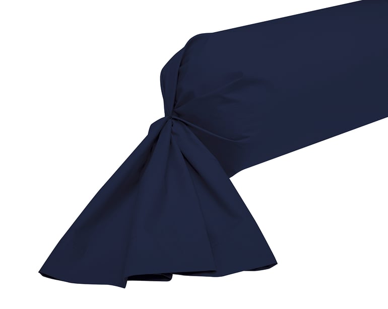 anne de solène TAIE DE TRAVERSIN Essentielle · Navy