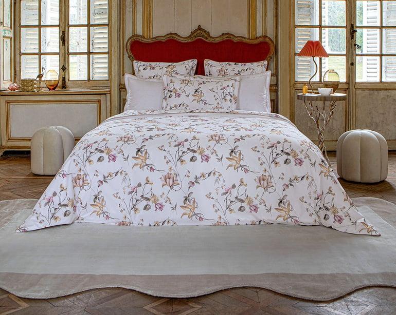 Anne De Solène TAIE DE TRAVERSIN Perle Lune