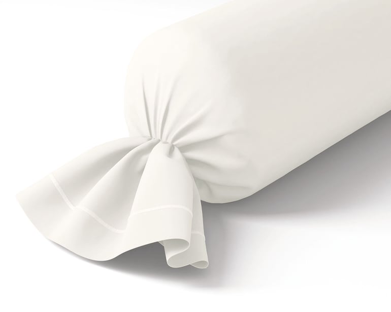 anne de solène TAIE DE TRAVERSIN Vexin · Blanc doux