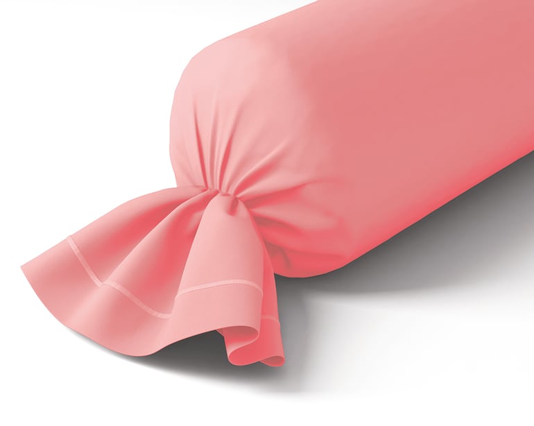 anne de solène TAIE DE TRAVERSIN Vexin · Pivoine