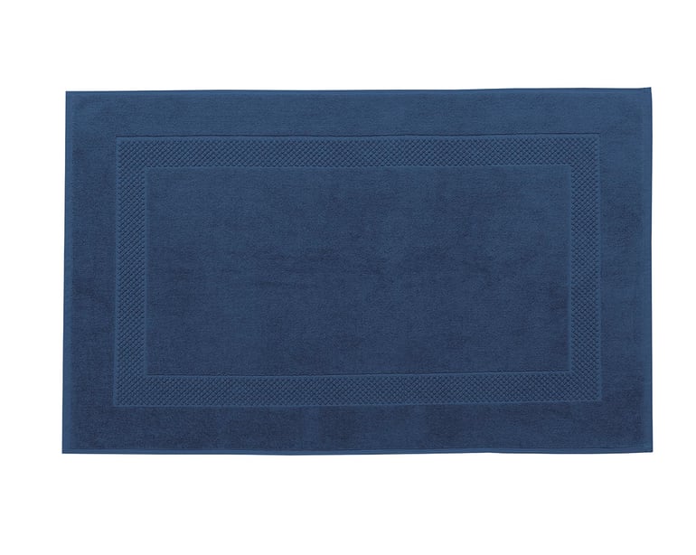 anne de solène TAPIS DE BAIN Pétale · Bleuet