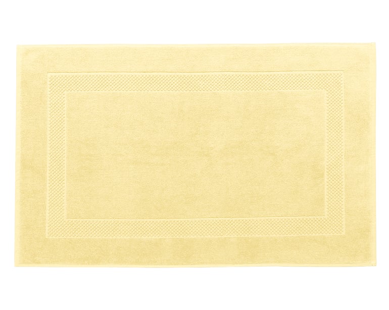 anne de solène TAPIS DE BAIN Pétale · Mimosa
