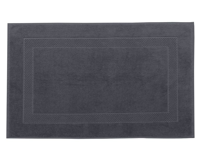 Anne De Solène TAPIS DE BAIN Pétale · Poivre