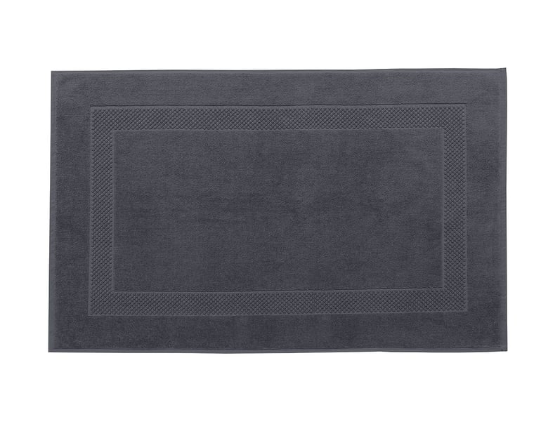 anne de solène TAPIS DE BAIN Pétale · Poivre