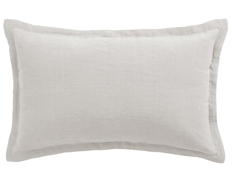 anne de solène COUSSIN LIN LAVE Rectangulaire · Naturel