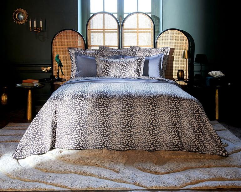 anne de solène HOUSSE DE COUETTE Imaginaire · Bleu nuit