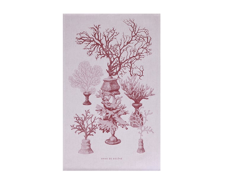 Anne De Solène LOT DE 3 TORCHONS Objet De Curiosité
