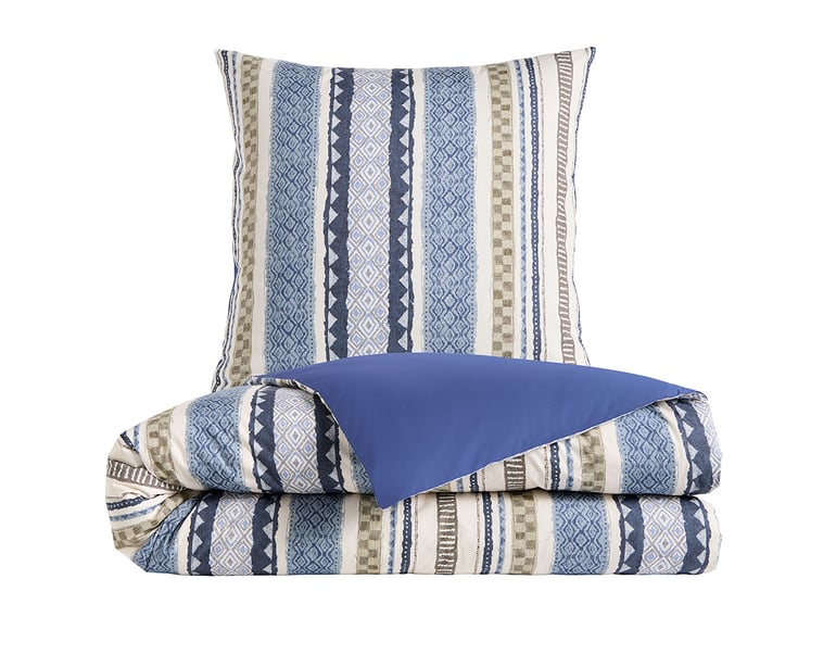 Anne De Solène PACK HOUSSE DE COUETTE + TAIE(S) D'OREILLER Cyclades