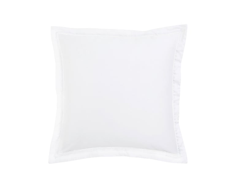 anne de solène TAIE D'OREILLER Breteuil · Blanc/Blanc