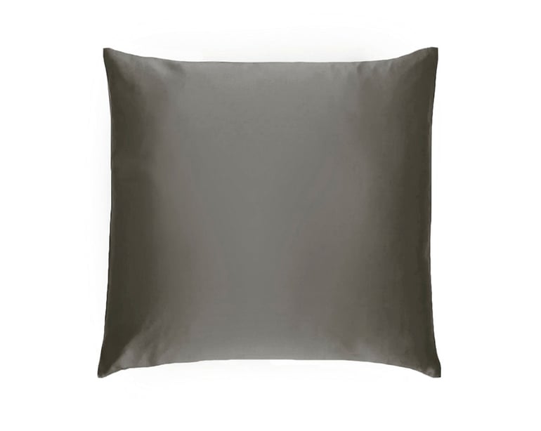 anne de solène TAIE D'OREILLER EN SOIE Caresse · Caviar