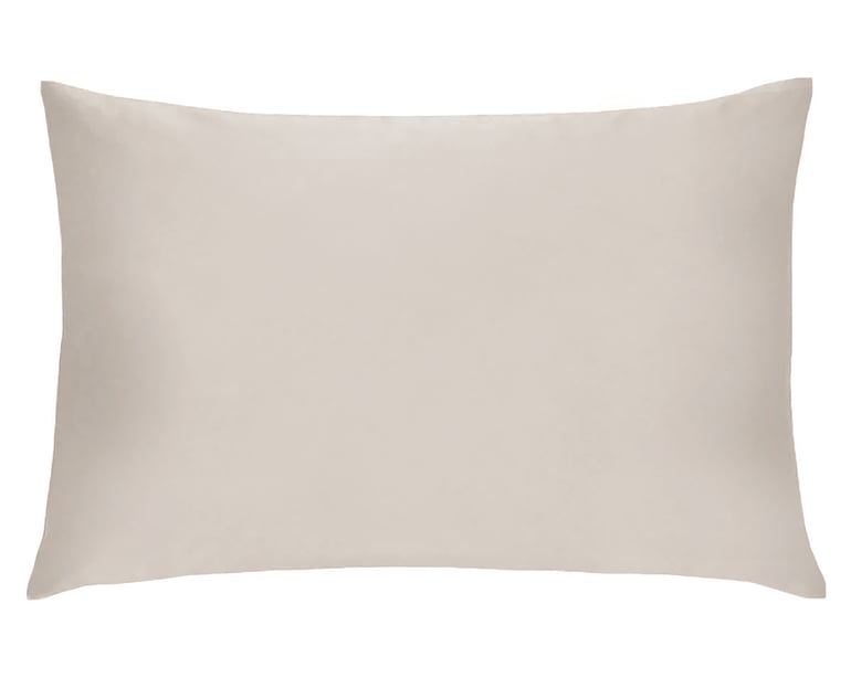 Anne De Solène TAIE D'OREILLER EN SOIE Caresse · Nacre