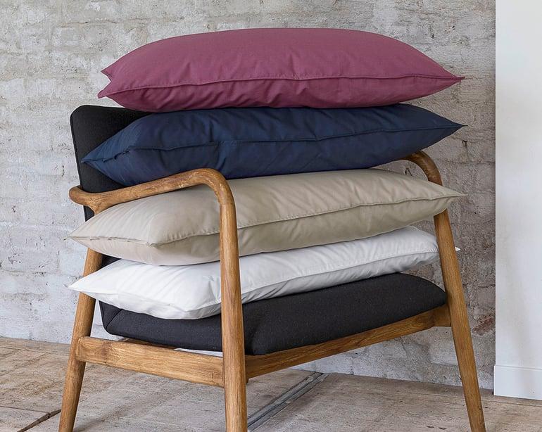 Anne De Solène TAIE D'OREILLER Essentielle · Bois De Rose