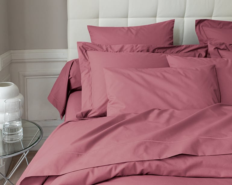 Anne De Solène TAIE D'OREILLER Vexin · Rose Des Sables