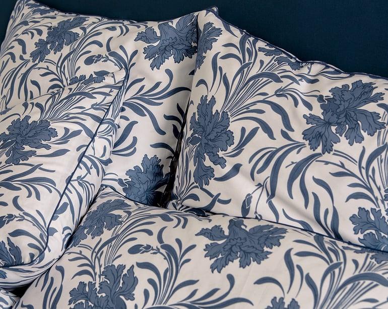 Anne De Solène TAIE D'OREILLER Victoria Park · Ivoire