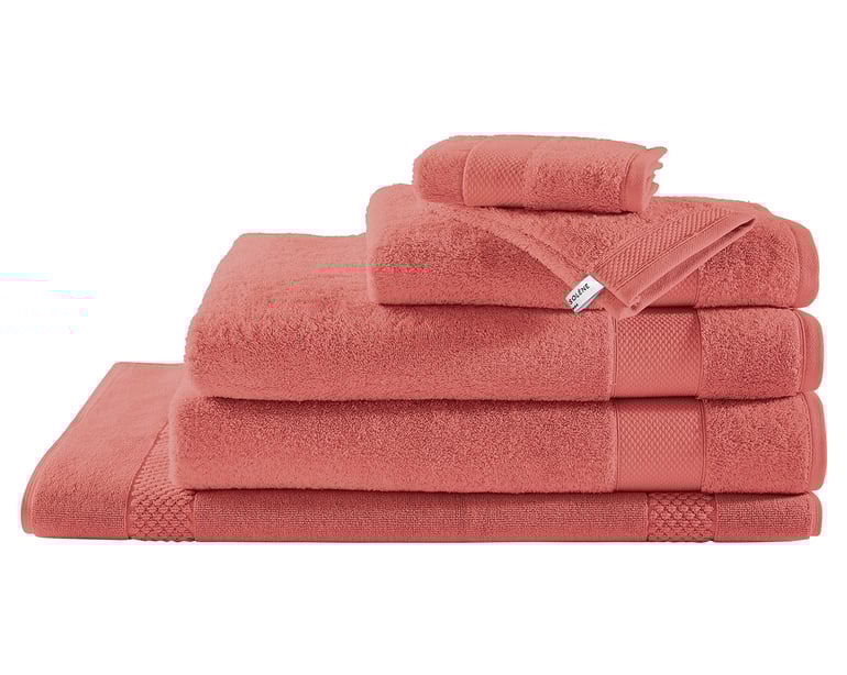 Anne De Solène TAPIS DE BAIN Pétale · Terre De Sienne