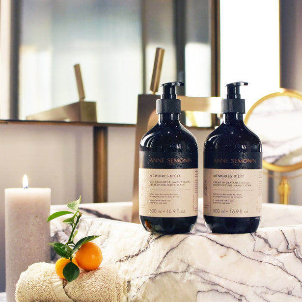 Anne Semonin Gel Fraîcheur Lavant Mains Mémoires D'Été - 500 Ml - Anne Semonin