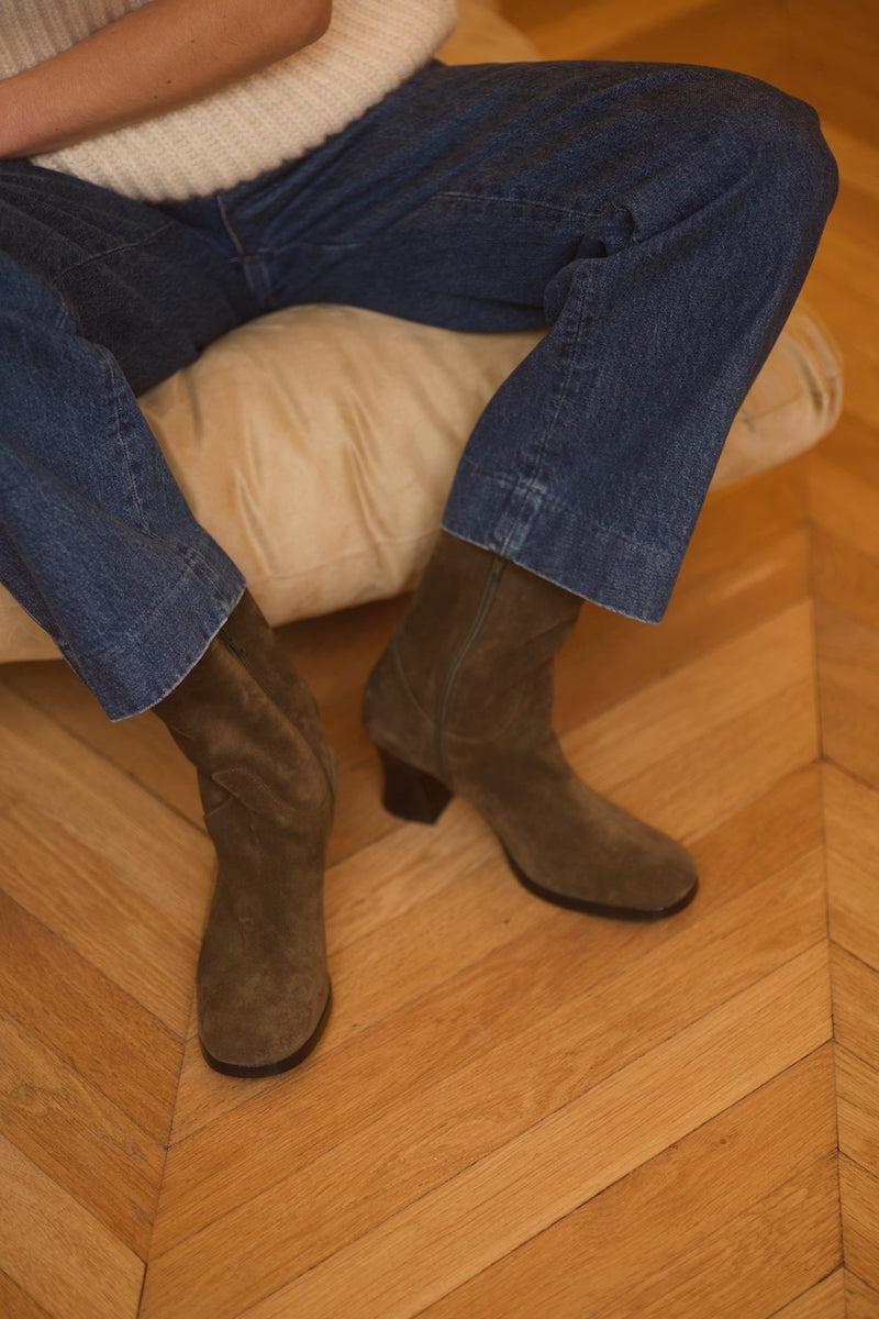 Anne Thomas Dallas Boots Soty Oliva