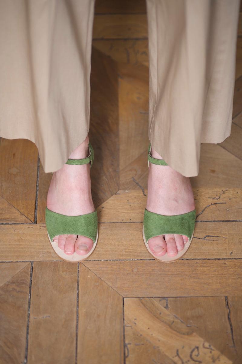 anne thomas Emily Sandales Velours Tartaruga / 39