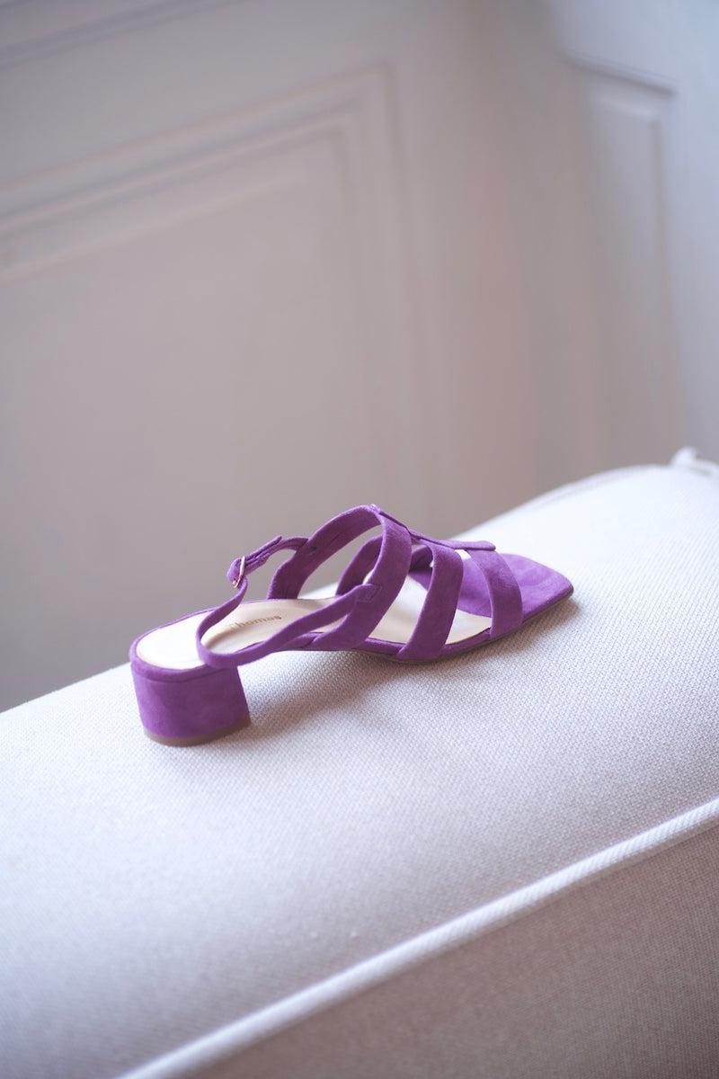 Anne Thomas Gabrielle Sandals Velours Psiche