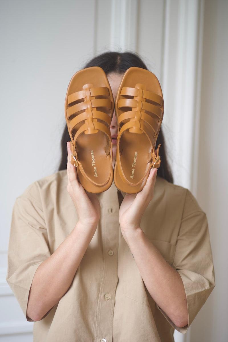 anne thomas Jérusalem Sandals Florida Papaya