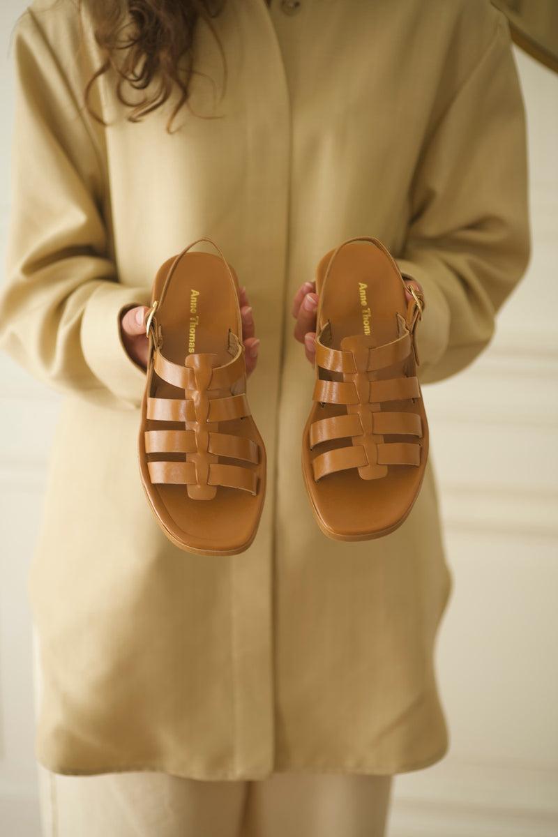 Anne Thomas Jérusalem Sandals Moroder Naturale