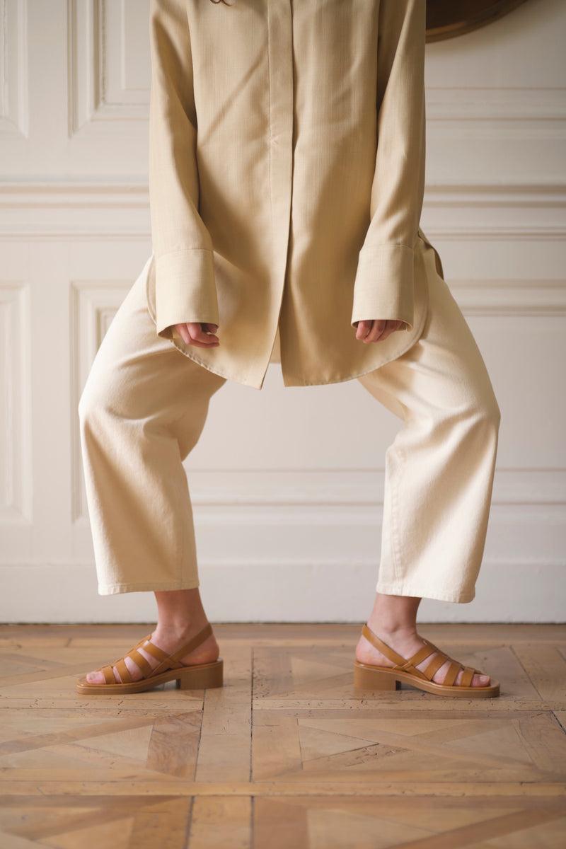 Anne Thomas Jérusalem Sandals Moroder Naturale