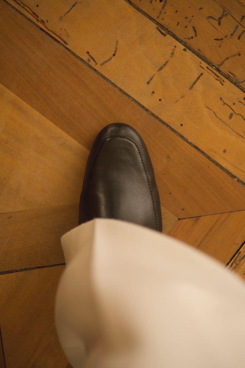 Anne Thomas Léo Boots Nappa Black