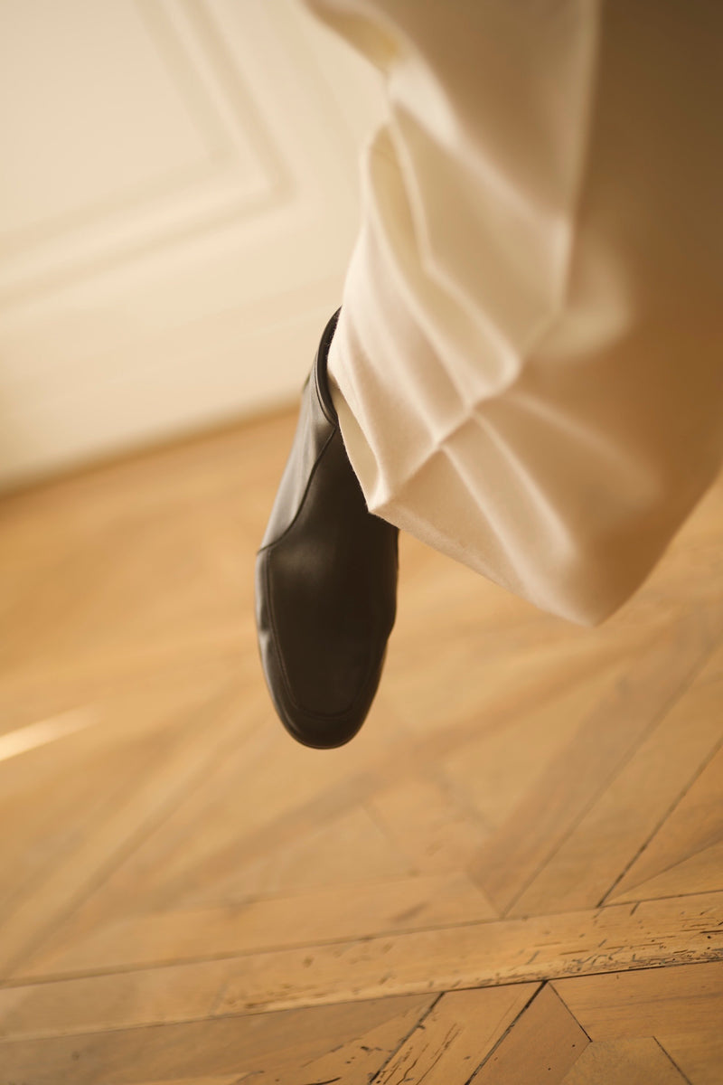 Anne Thomas Léo Boots Nappa Black