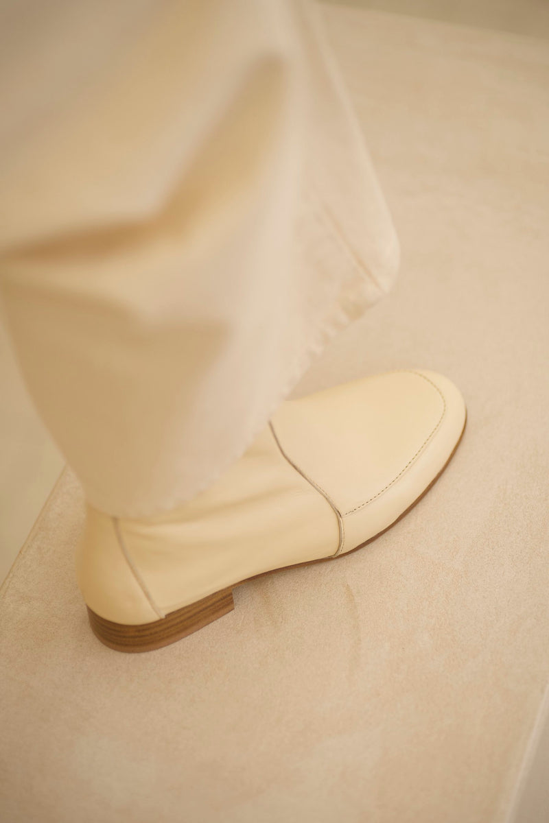 Anne Thomas Léo Boots Nappa Tapioca / 40