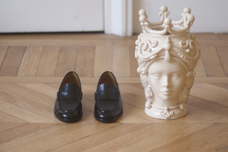 Anne Thomas Marie Cécile Loafers Polido Black