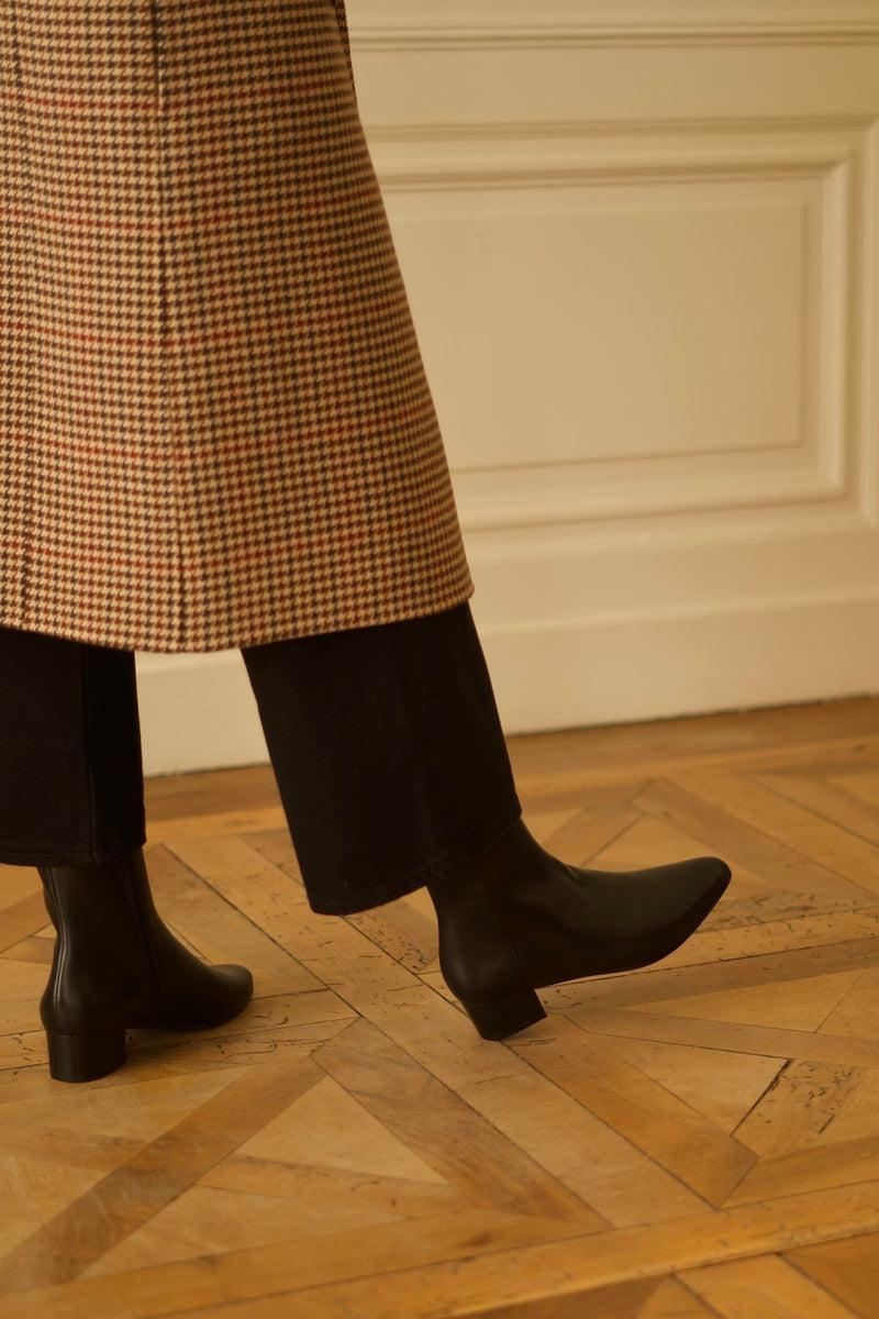 Anne Thomas Michèle Boots Calf Black