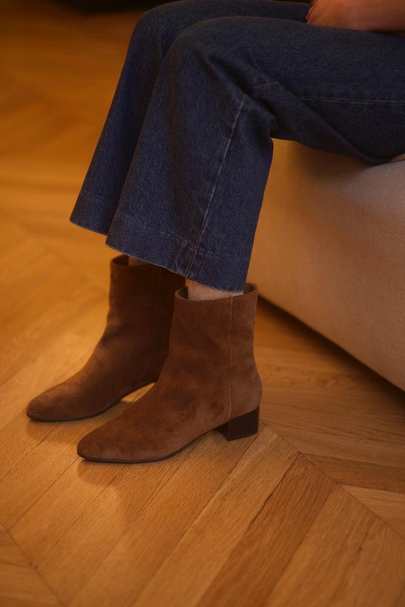 Anne Thomas Michèle Boots Softy Chestnut
