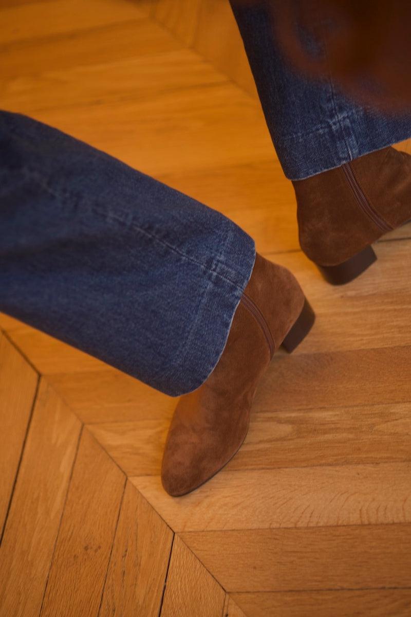 Anne Thomas Michèle Boots Softy Chestnut