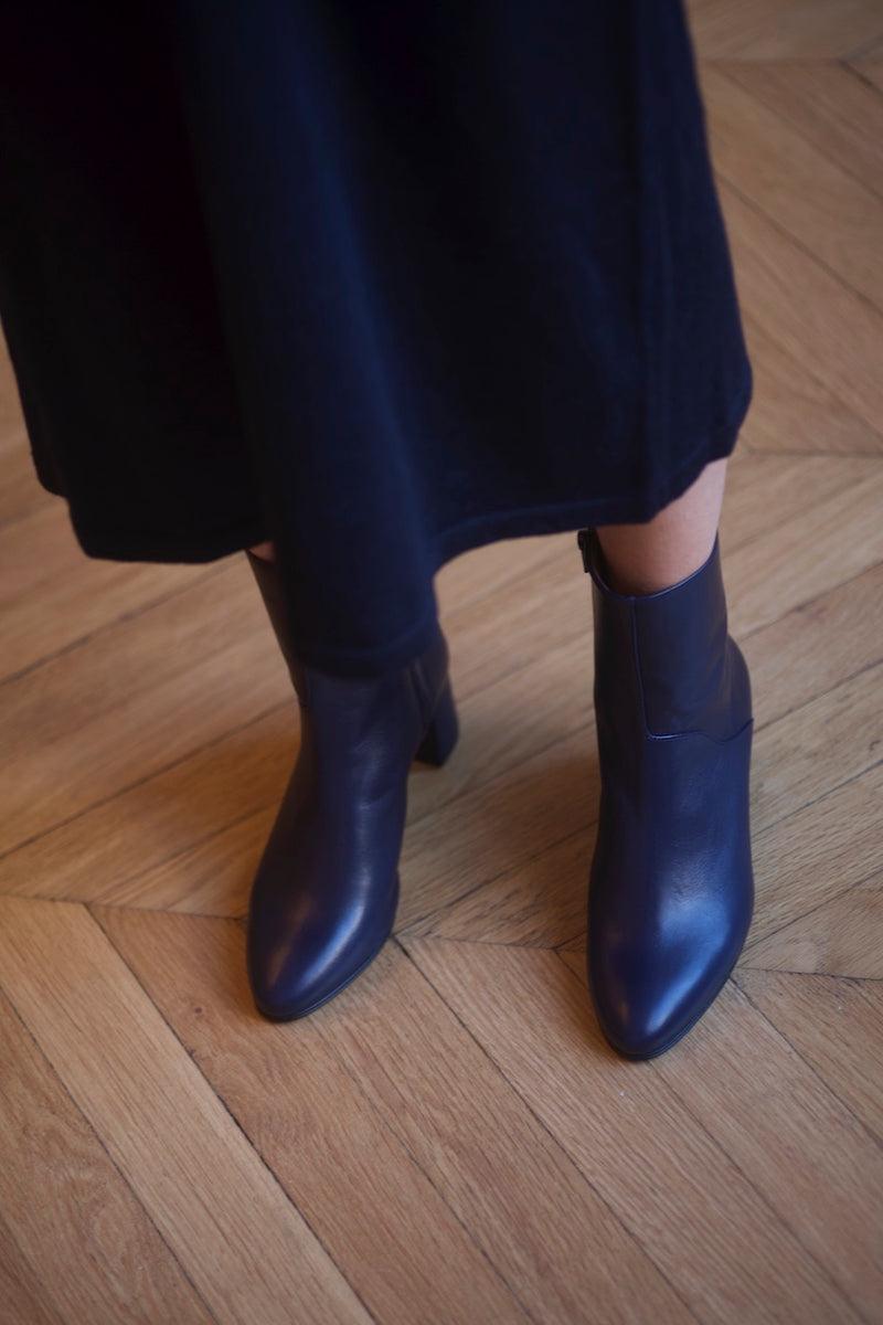 Anne Thomas Mimo Boots Navy Burrasca