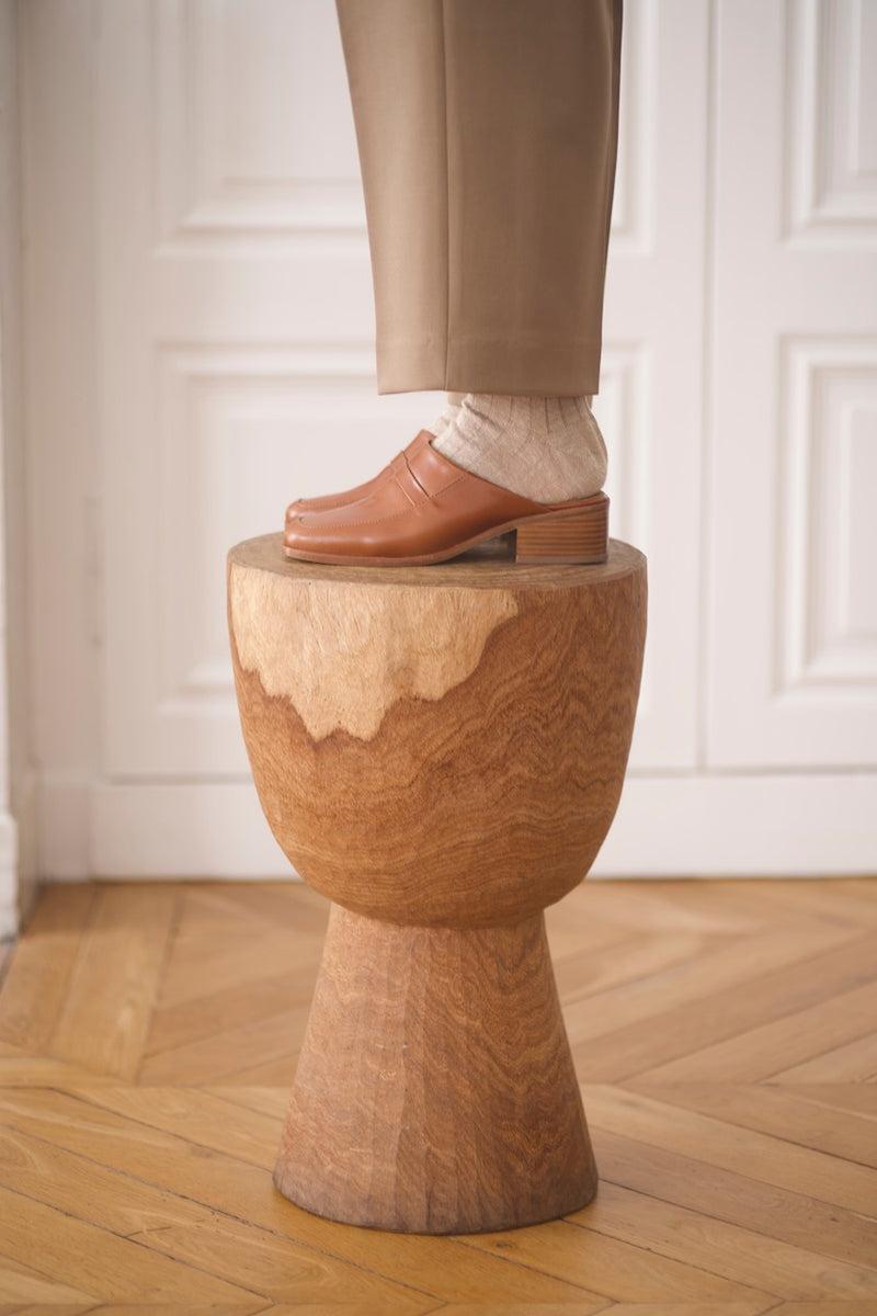 Anne Thomas Morris Mule Bridge Brown