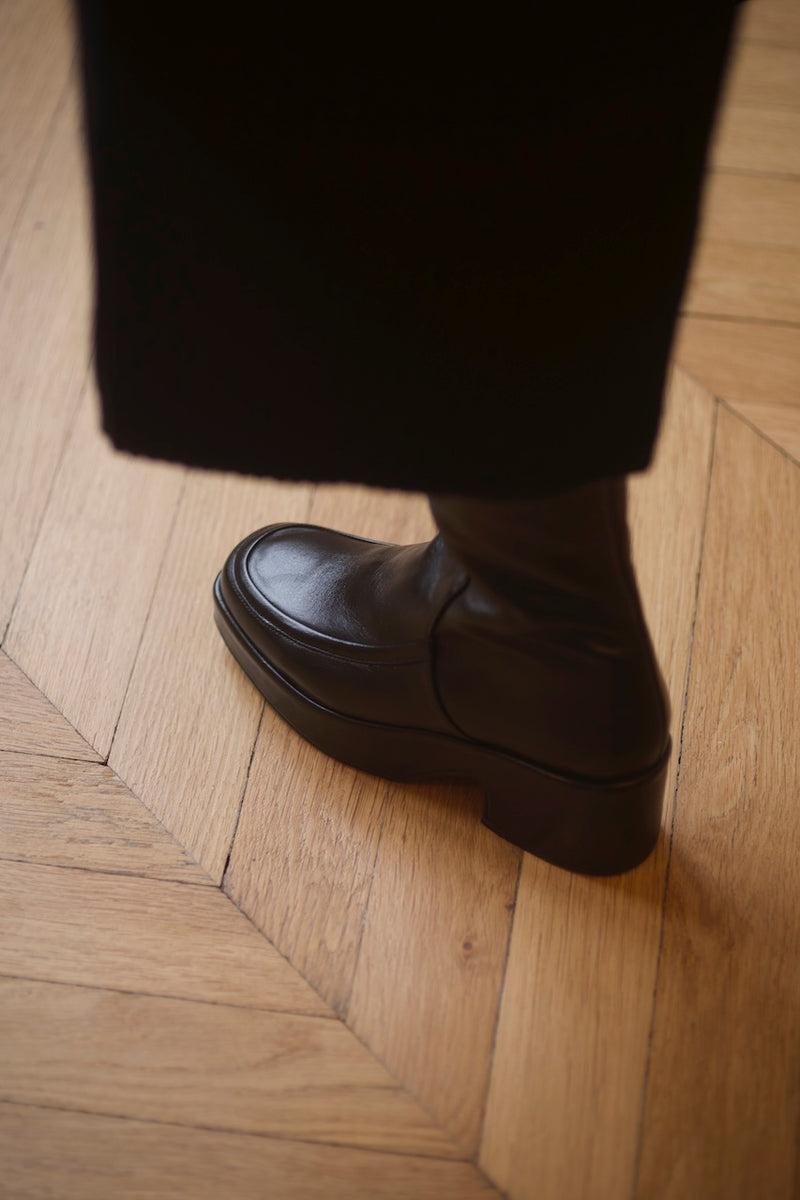 Anne Thomas Nancy Boots Calf Black