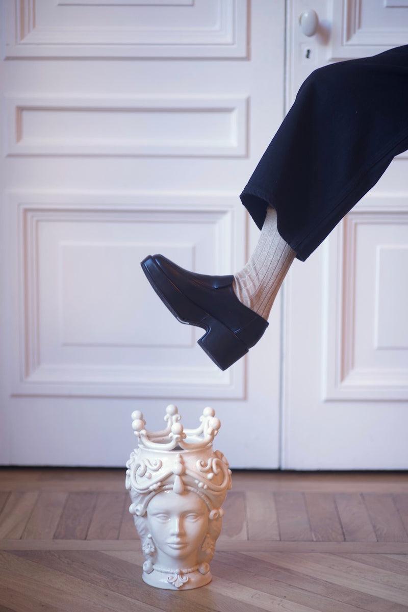 Anne Thomas Nancy Calf Black