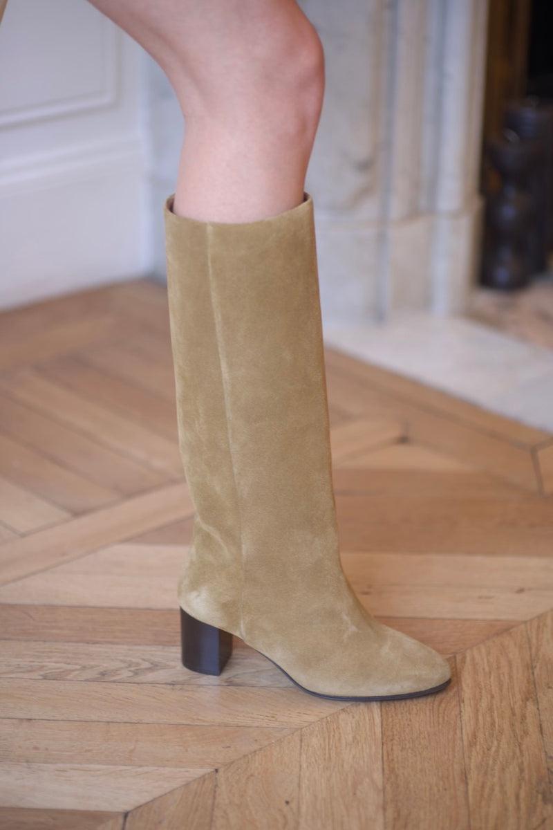 Anne Thomas New Mimo Long Boots Otterproof Tan